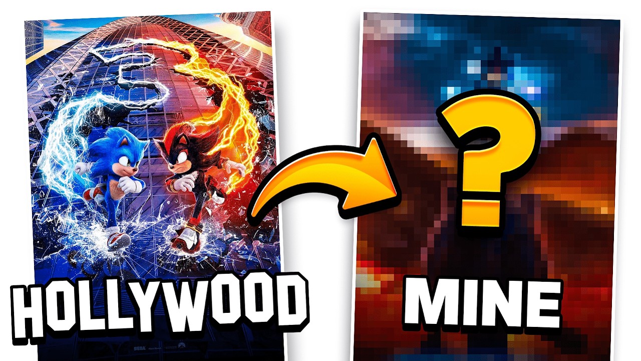 Did I Just Create a Better Sonic 3 Poster Than Hollywood?