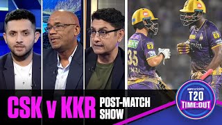 KKR keep playoff hopes alive! | T20 Time:Out | CSK vs KKR Post-Match Show