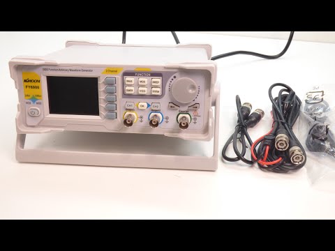 KKMOON FY6900 2-канальный генератор сигналов с функцией DDS — быстрая распаковка и первые впечатления