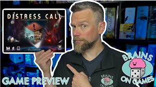 Distress Call Board Game SNEAK PEEK