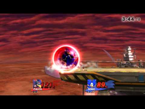 Falco Vs. Sonic!