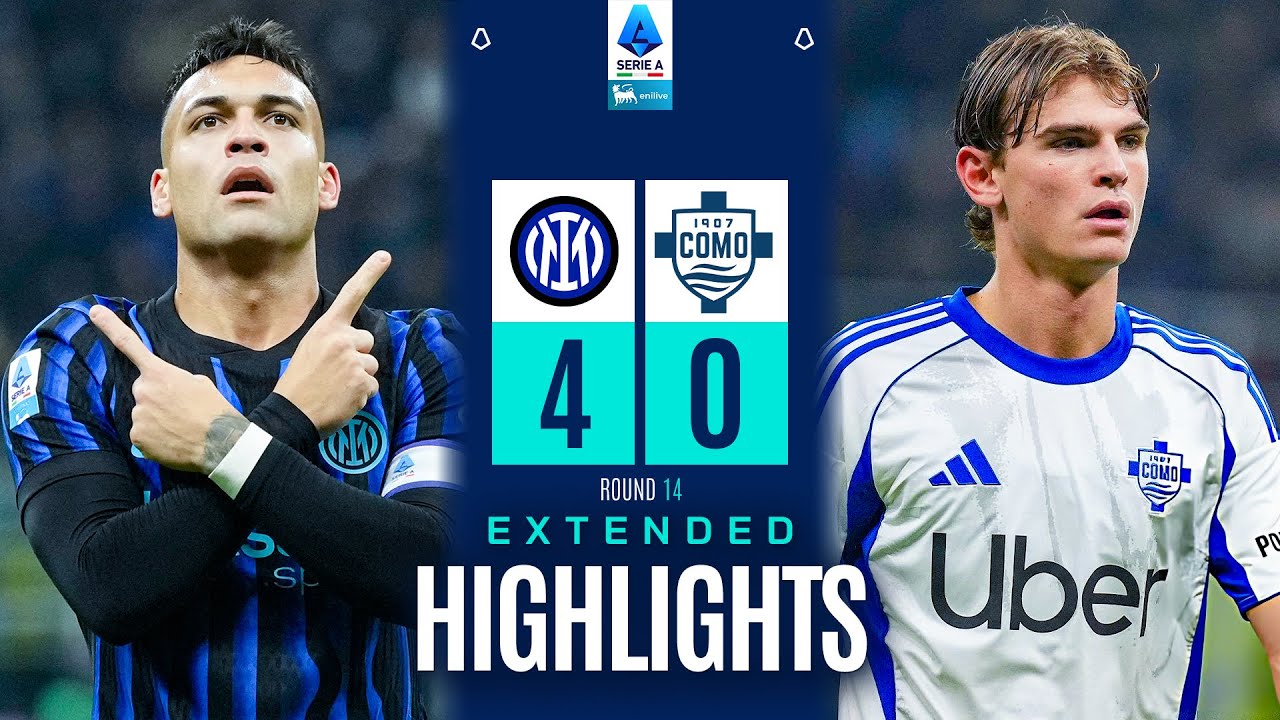 INTER-COMO 4-0 | EXTENDED HIGHLIGHTS | SERIE A 2025/26
