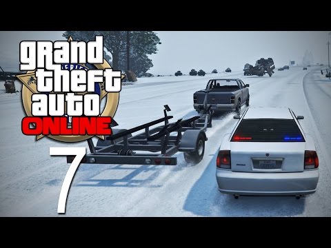 GTA 5 Online - SAPDFR - Episode 7 - Snow Patrol! (PS4)