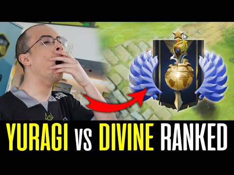 YURAGI vs DIVINE Ranks Looks Like - BATTLE CUP DOTA 2