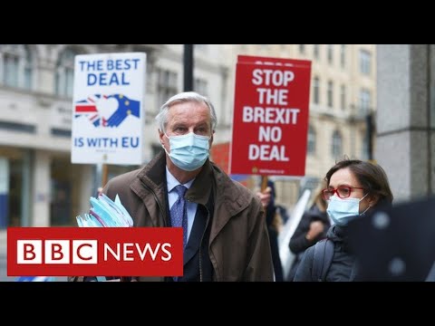 布雷克斯貿易談判暫停--距離最後的截止日期還有不到一個月的時間 - BBC News (Brexit trade talks paused - with less than a month to final deadline - BBC News)
