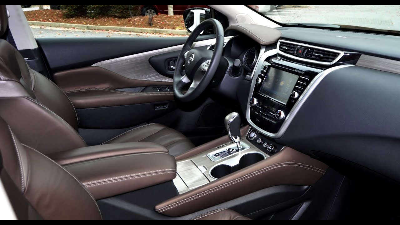 2015 Nissan Murano Platinum AWD Interior overview