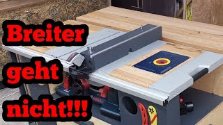 Bosch GTS 10 XC | Profil Schienen ? | Wer hat das Werkzeug Gewonnen ?