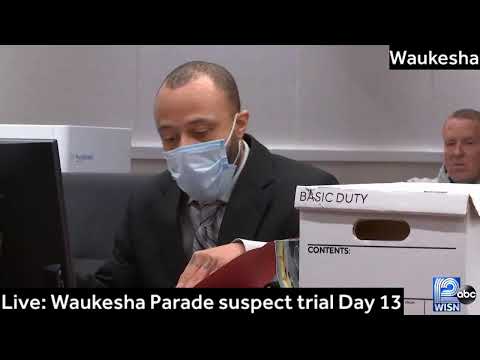 LIVE: Day 13 of the Waukesha Parade suspect trial. The jury viewed the red SUV, and the prosecuti…