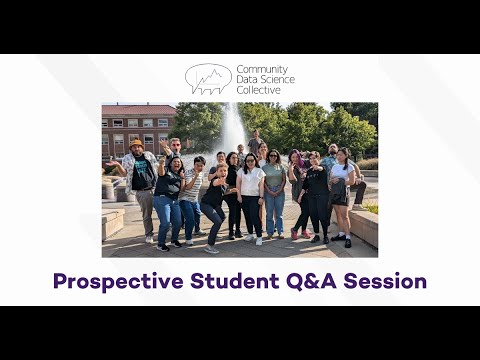 Check Out the PhD Q&A Session! – Community Data Science Collective
