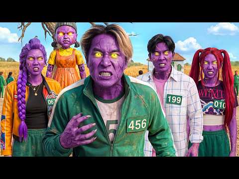 I Became a DEMON In Squid Game! (Kpop Demon Hunters)