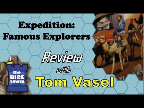 Dice Tower Reviews: Expedition: Famous Explorers