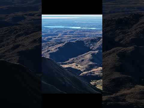 Lago La Florida desde las alturas de la RP37