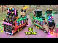 Mini Dj Truck Loading At New Home By Cardboard Making Dj Truck And Light Dj Toy Eicher Dj Big Dj Sr