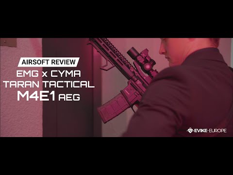 TARAN TACTICAL M4E1 CARBINE M-LOK AEG - EMG/CYMA - Airsoft Review