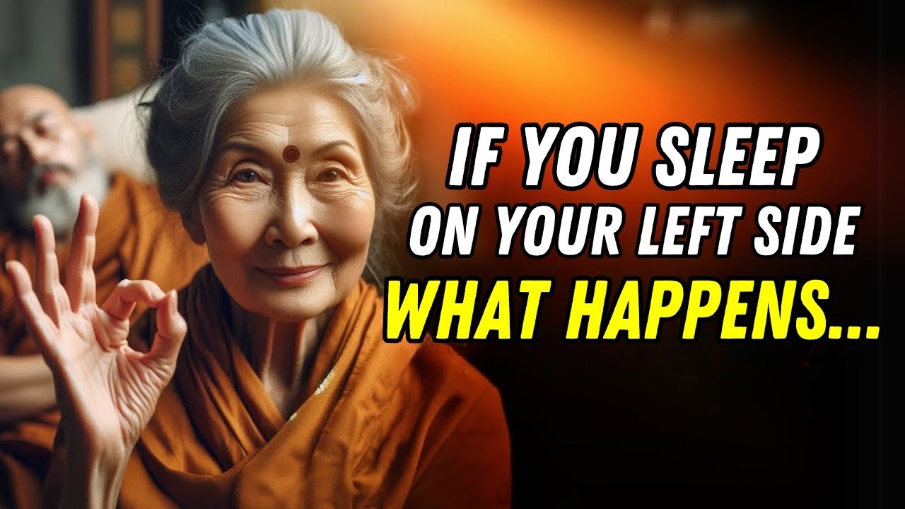 What happens if you sleep on your left side is amazing | Zen Story | Buddhist Philosophy