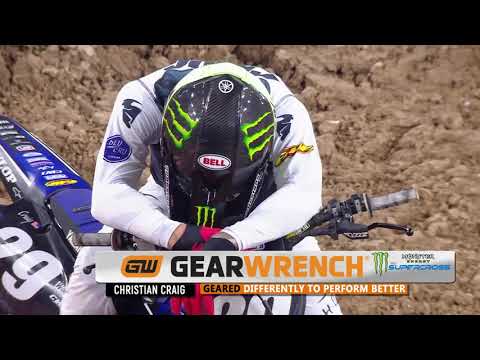 2021 Supercross GEARWRENCH Round 1 250SX Performance Of The Night