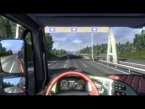 ETS2 - Поездка из Роттердама в Ливерпуль.