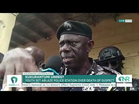 Kukurantumi Chaos: Youth Burn Police Station After Suspect’s Death | Channel One News