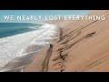 Sandwich Harbour Namibia We Nearly Lost Our Car Full Time Traveller Land Rover Defender