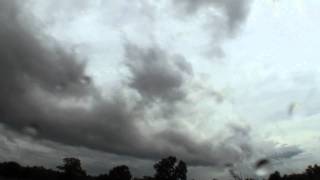 September 6 2011 Storm Clouds TS Lee timelapse