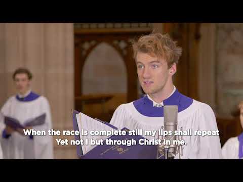 Song: Yet not I, but through Christ in me