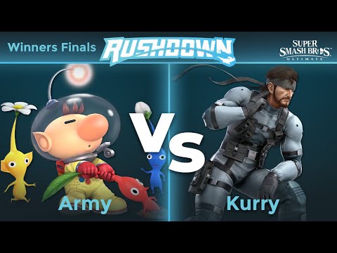 Rushdown 26 - VLR | Army (Olimar) vs Kurry (Snake) Winners Finals - SSBU
