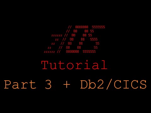 z/OS Tutorial for New Users 3/4: CICS Plus Db2 Programming (COBOL, C)