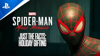 PlayStation Marvel's Spider-Man: Miles Morales - Just the Facts: Holiday Gifting | PS5, PS4 anuncio