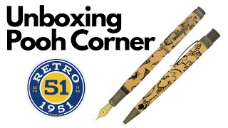 Retro 51 Tornado™ Fountain Pen in The House at Pooh Corner - Limited Edition Unboxing