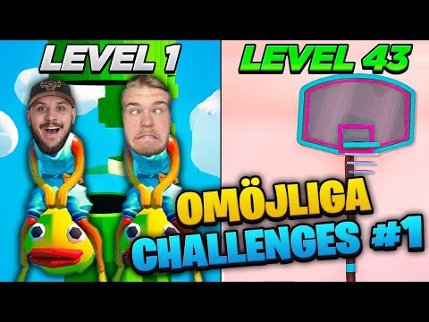 KEVZTER & VIGGAN GÖR OMÖJLIGA CHALLENGES I FORTNITE