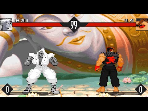 MUGEN - Dark Carlos vs. Evil Ryu - Download