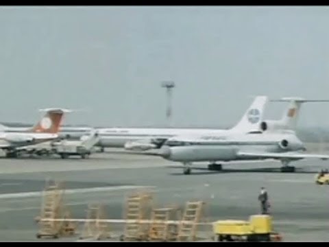 Pan Am Boeing 707-321B at Leningrad Pulkovo Airport, 1979.