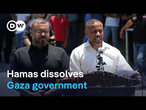 Militant group offers power to Palestinian technocrats; Israel calls it a 'stunt' | DW News