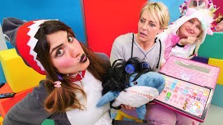 Der Hai und das Einhorn in Nicoles Schönheitssalon - Tolles Video auf Deutsch