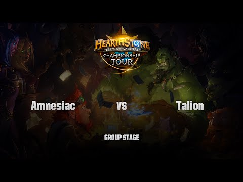 [RU] Amnesiac vs Talion | Americas Winter Championship | Group Stage