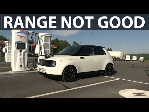 Honda e Advance Bereiktest