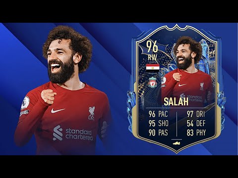 FIFA 23: MOHAMED SALAH 96 TOTS PLAYER REVIEW I FIFA 23 ULTIMATE TEAM
