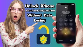 How To Unlock iPhone 4/4s/5/5s/5c/6/7/8/X/Xr/Xs/Se/11/12/13 ! Unlock iPhone Without Data Losing 2023