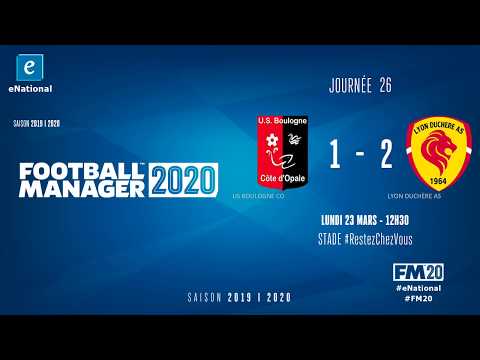 eNational FM20 J26 | US Boulogne CO - Lyon Duchère AS (1-2)