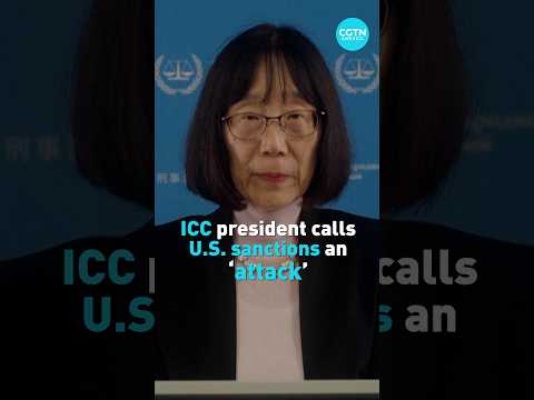 ICC president calls US sanctions 'attack against the international legal order'