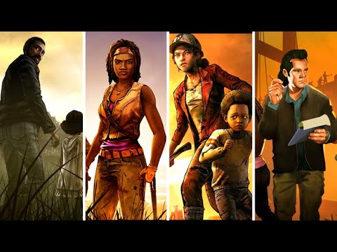 The Walking Dead Games Evolution 2012-2020