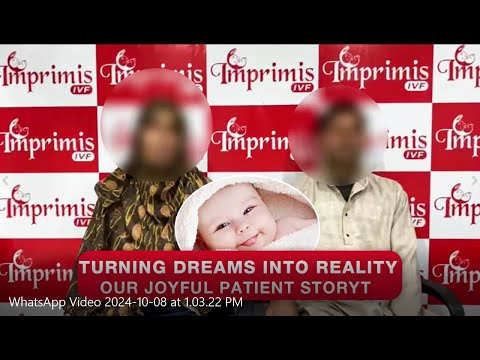 Imprimis IVF Happy Patients Testimonial | Pregnancy after 8 Years of Marriage
