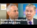 New Footage Shows Two Hero Bystanders Disarming Bondi Attackers