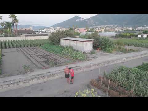 Viaggio in Italia vista di un drone Angri,+ Bagni di Scafati