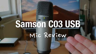 Video thumbnail for Samson C03U USB Studio Condenser Microphone Review by Review Tech TV