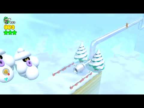 Super Mario 3D World (Switch) 6-5 Speedrun - Time: 23 (Former WR)