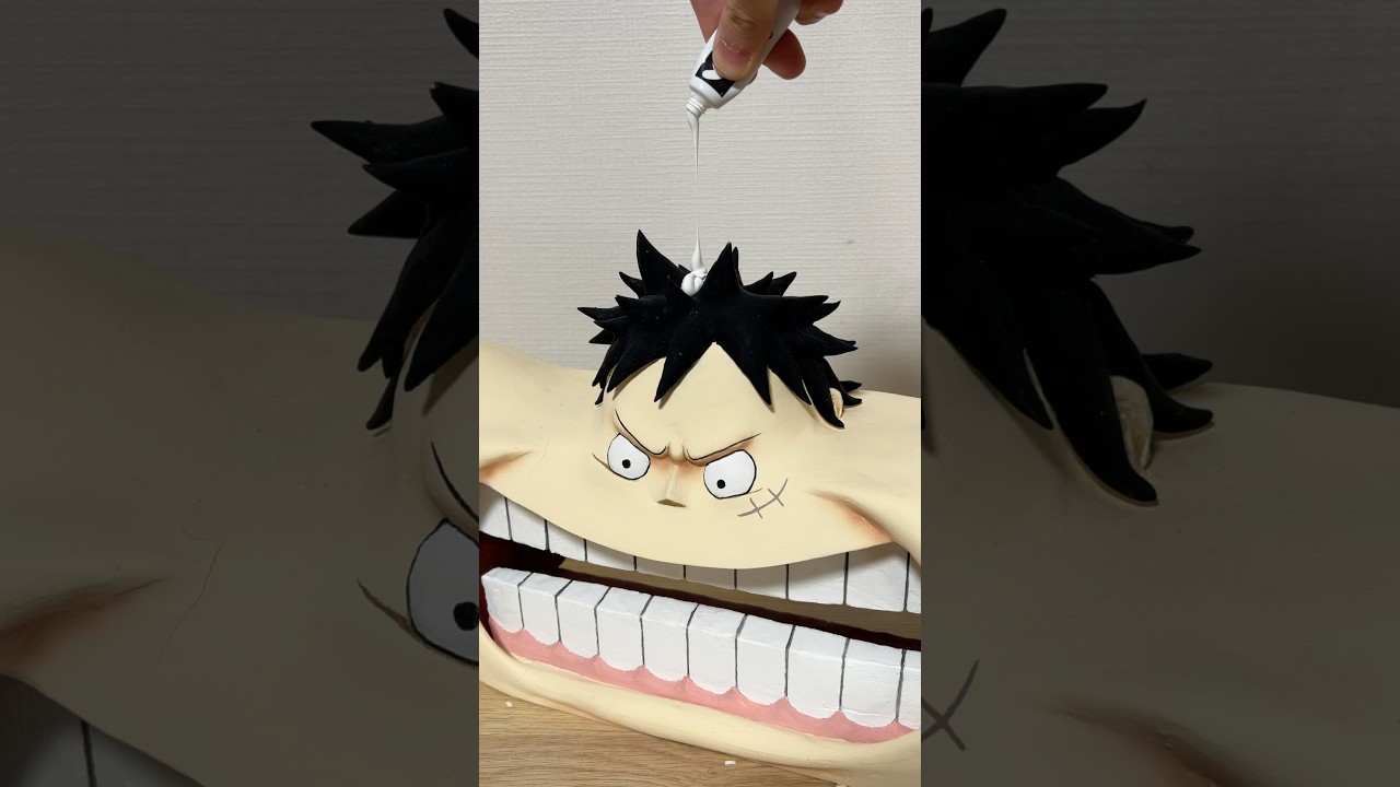 ニカになったルフィに肉を与えると…/When Luffy, who has turned into Nika, is given meat...【ONE PIECE ワンピース】 #shorts