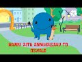 HAPPY 15TH ANNIVERSARY TO YO GABBA GABBA 2007 HAPPY 21ST ANNIVERSARY TO OSWALD 2001