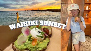 Halepuna Hotel Breakfast | Shiatsu Massage | Honolulu Cookie | Waikiki Sunset | Hawaii Day10