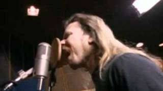 James Hetfield recording Enter Sandman